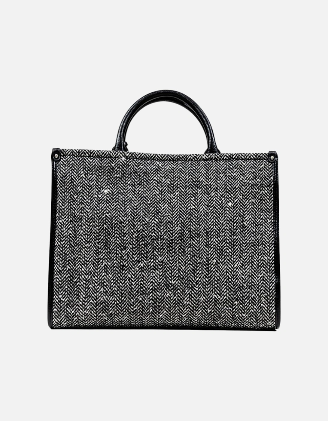 Elegant Polyester Tote Bag Women - Black