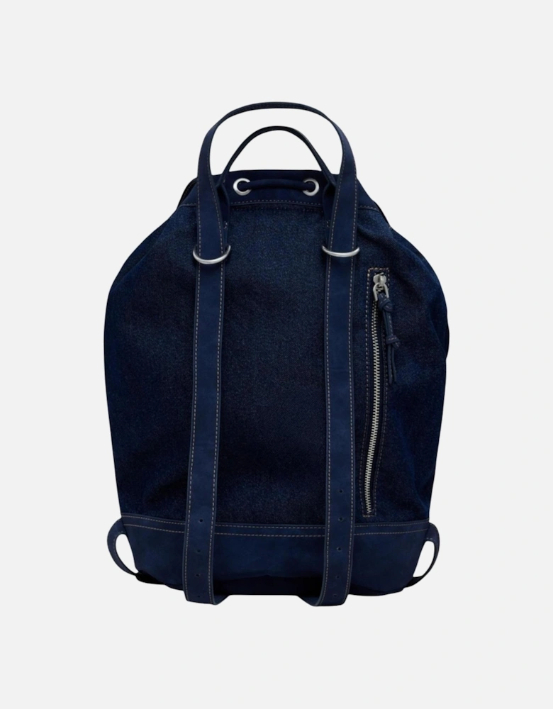 Stylish Multi-Texture Tote Bag Women - Blue