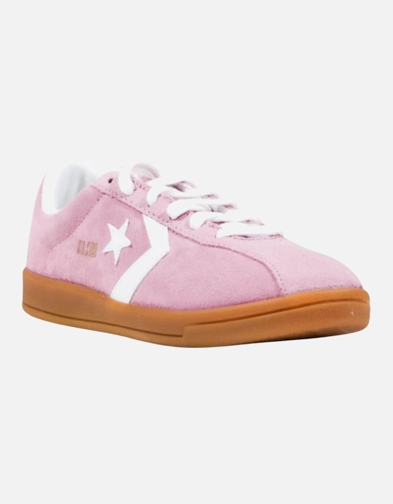 Suede Lace-Up Sneakers Women - Pink