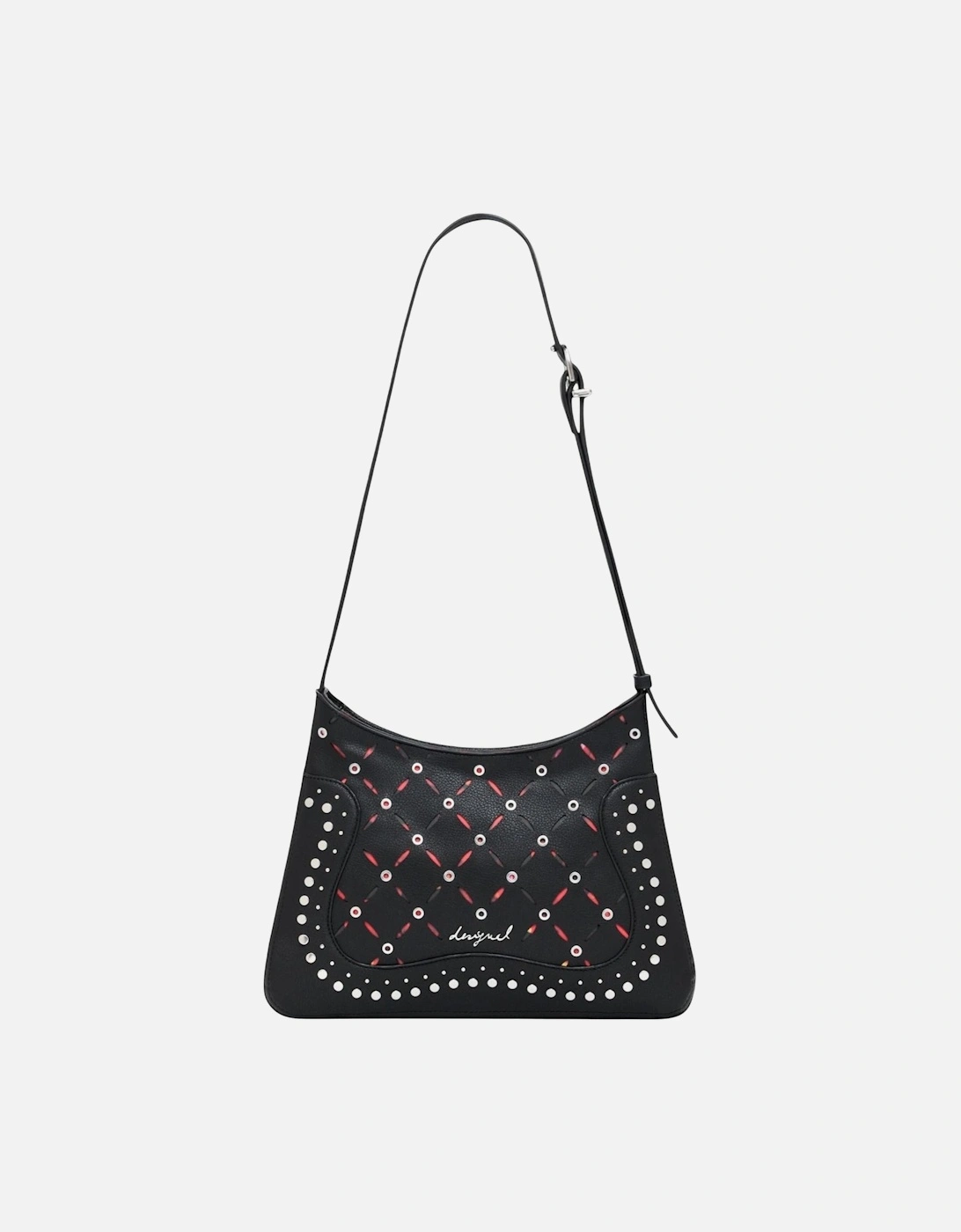 Zip Fastening Polyurethane Bag Women - Black, 4 of 3