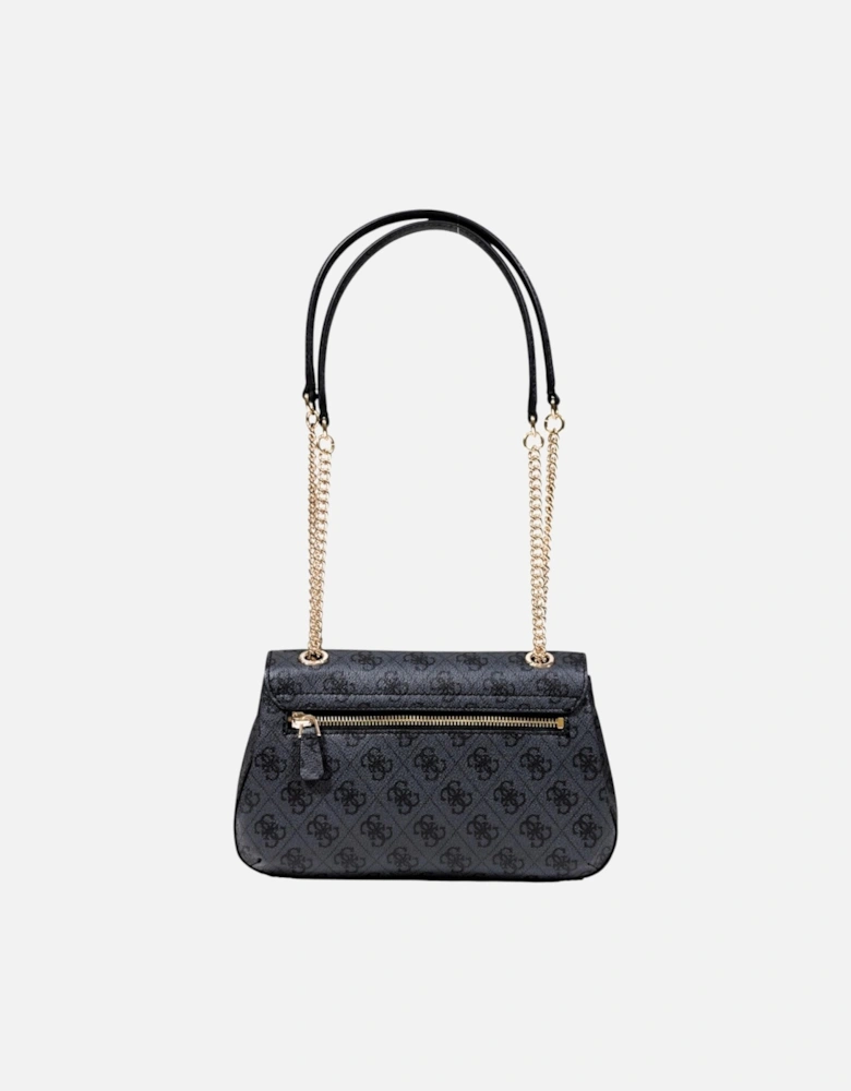 Polyurethane Structured Crossbody Bag Women - Grey