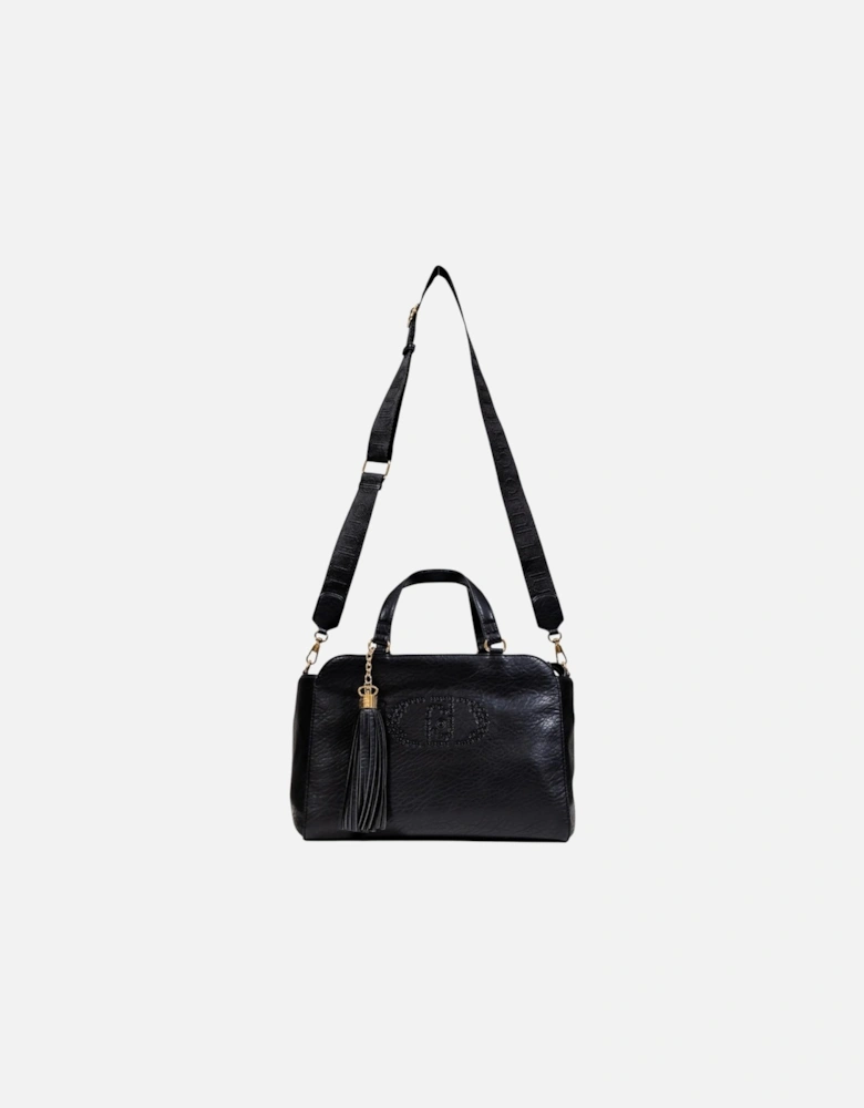 Handbag with Shoulder Strap and Zip Fastening Women - Black Bags