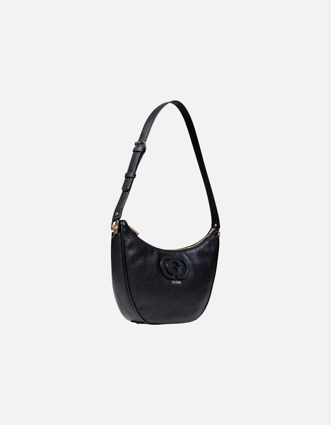 Handbag with Zip and Outside Pocket Women - Black Bags