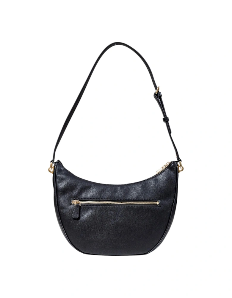 Handbag with Zip and Outside Pocket Women - Black Bags