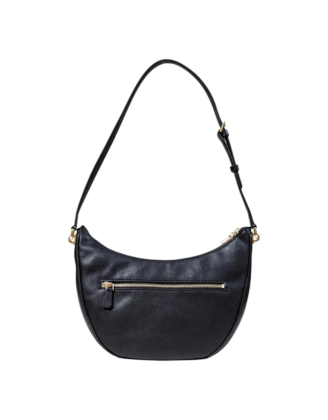 Handbag with Zip and Outside Pocket Women - Black Bags