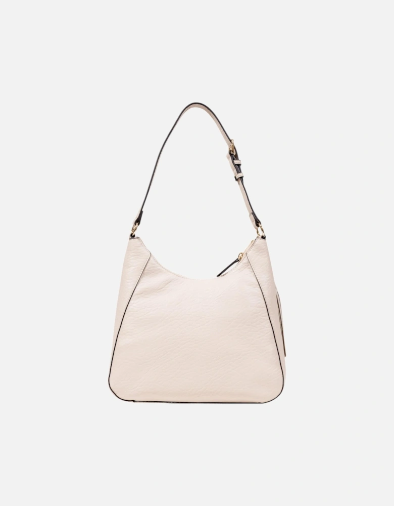 Handbag with Shoulder Strap and Zip Fastening Women - Beige Bags