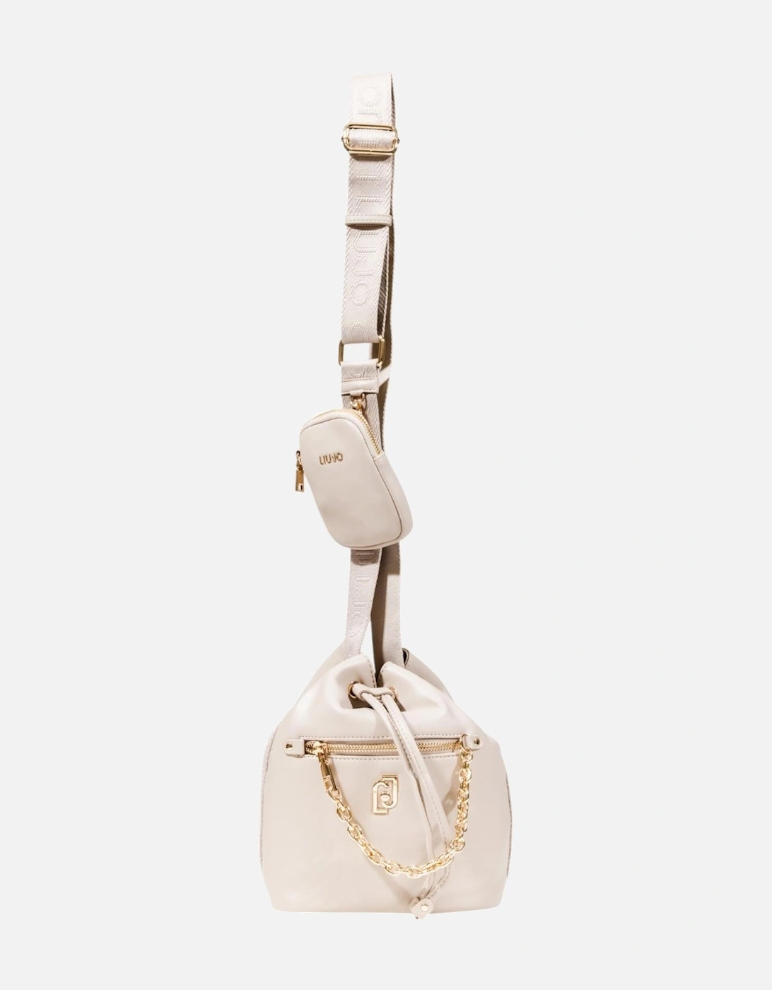 Faux Leather Zip Fastening Handbag Women - Grey Bags, 4 of 3