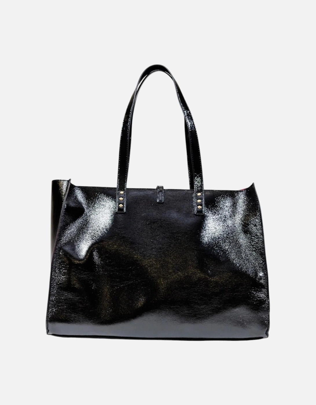 Handbag with Zip and Shoulder Strap Women - Black Bags