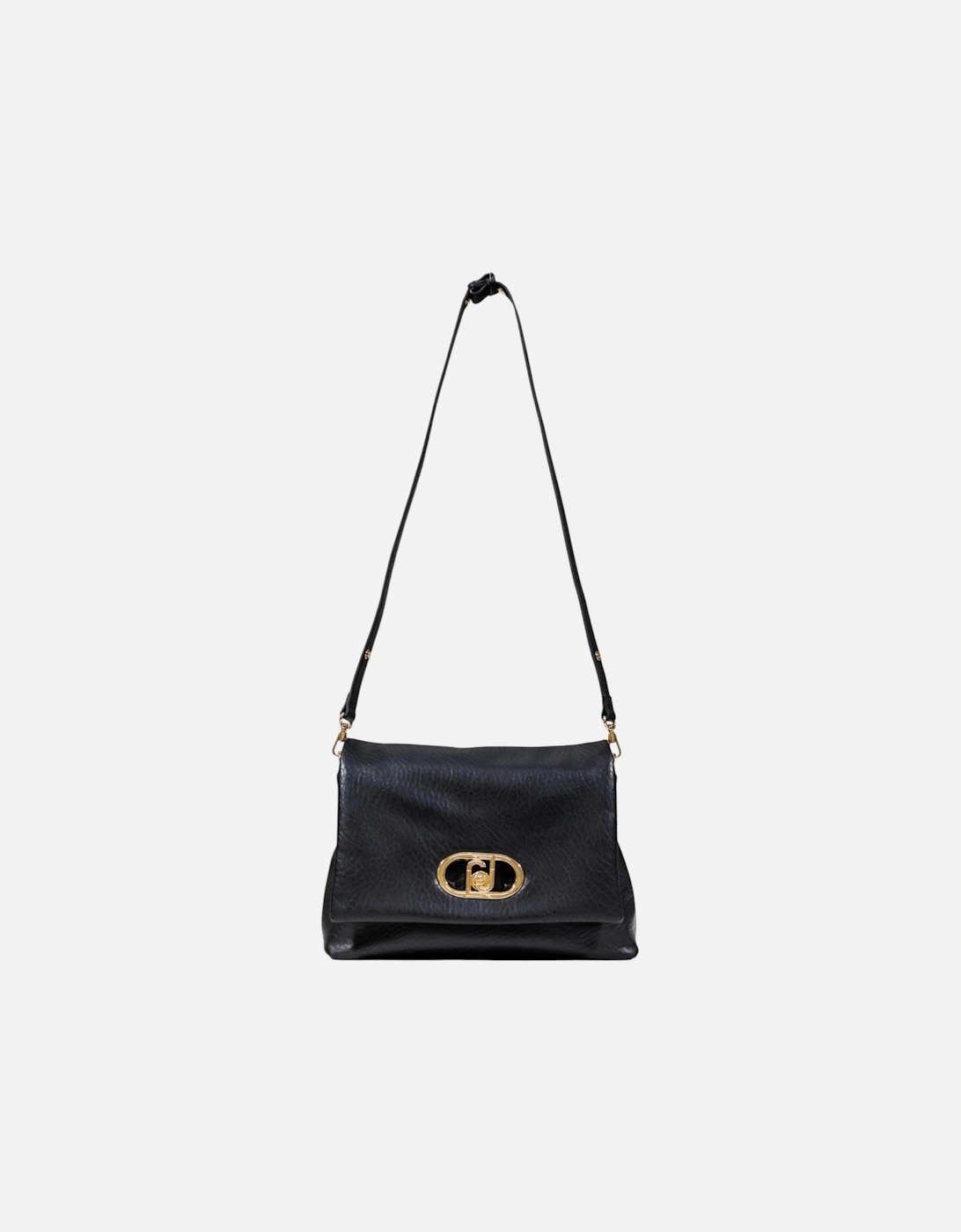 Elegant Polyurethane Structured Handbag Women - Black Bags, 4 of 3