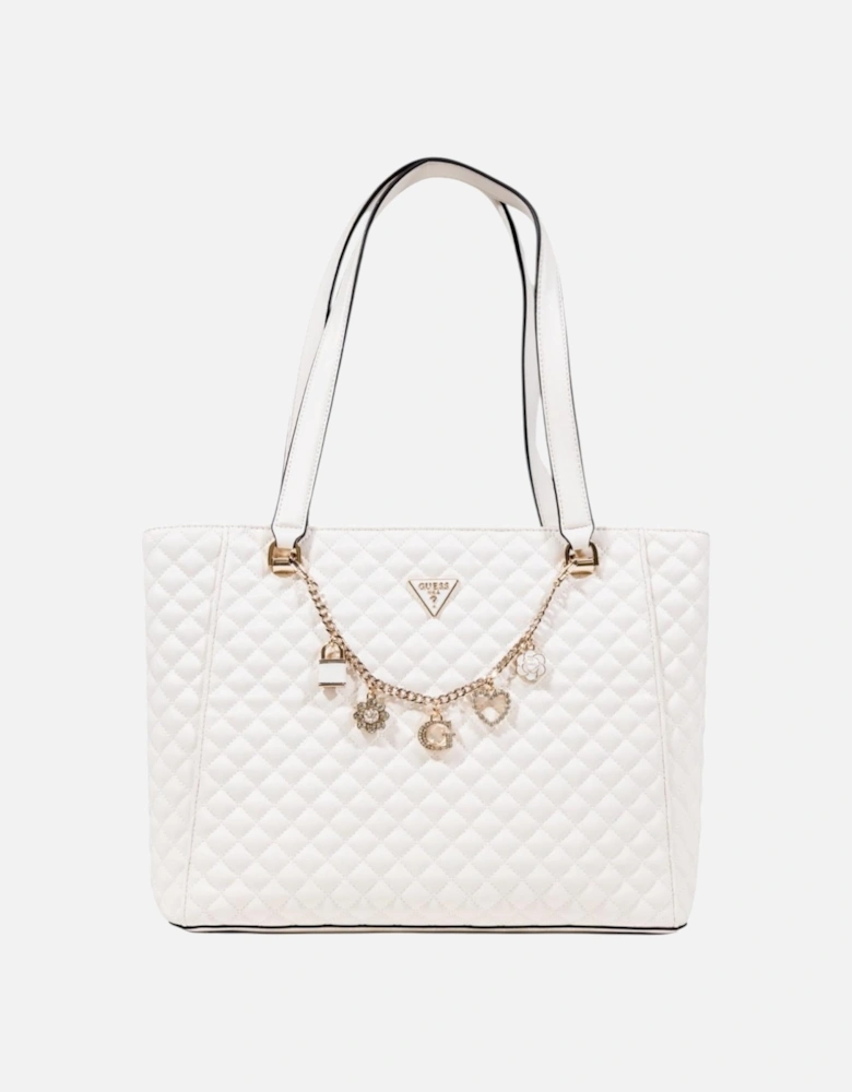Zip Fastening Handbag in Polyurethane Women - White Bags