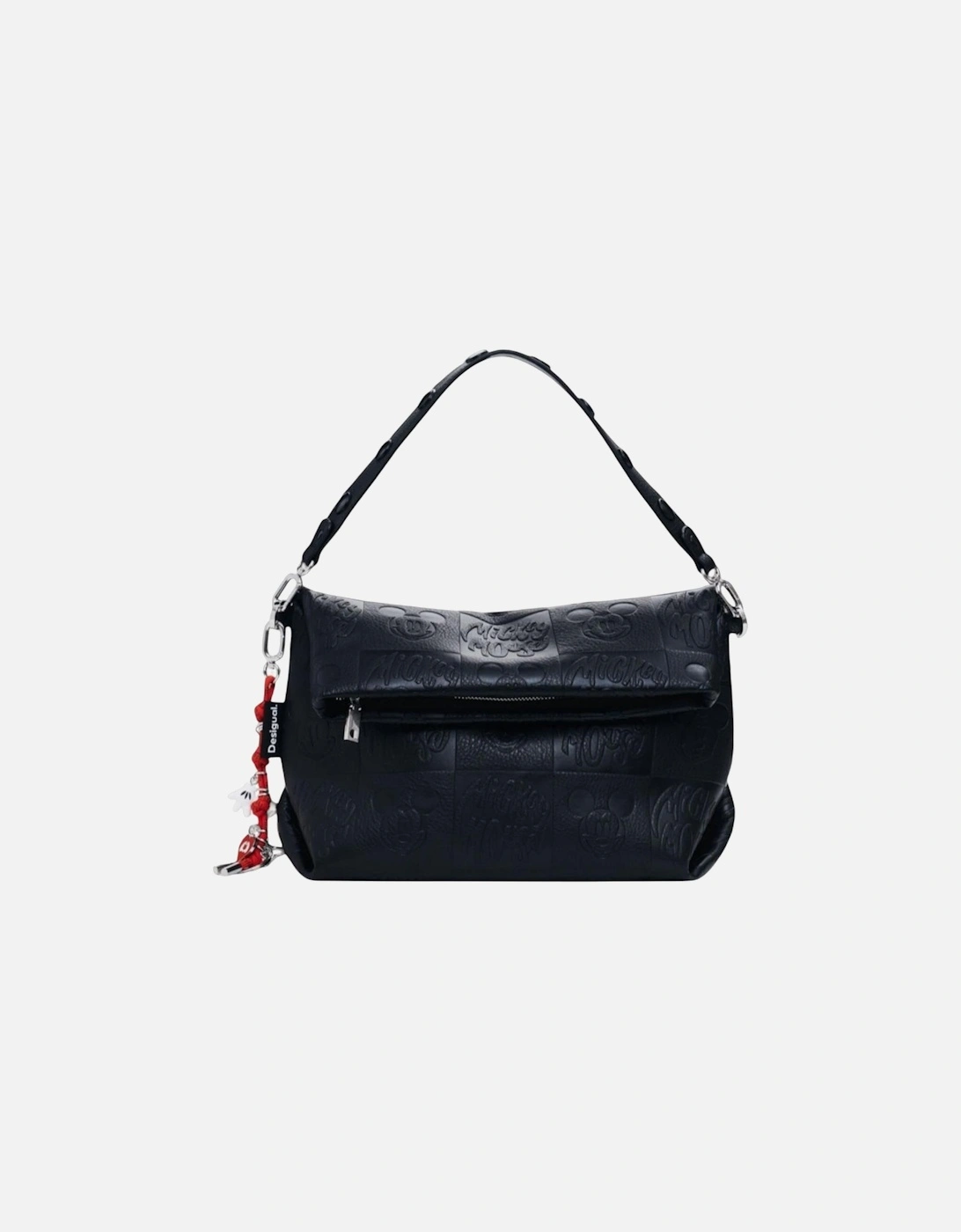 Zip Fastening Polyurethane Bag Women - Black, 4 of 3