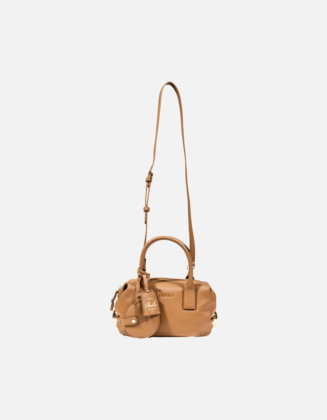 Zip Fastening Polyurethane Bag Women - Black
