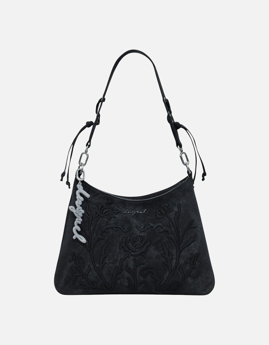 Handbag with Zip Fastening in Polyurethane Women - Black Bags, 4 of 3