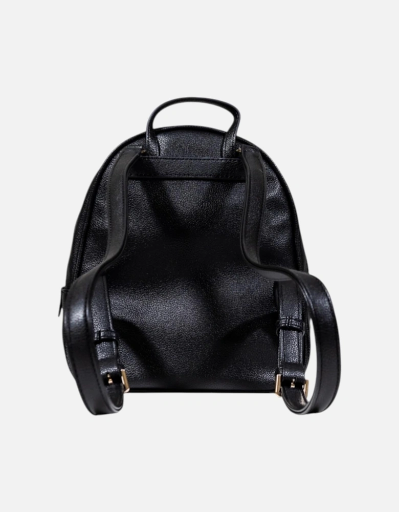 Rucksack with Zip Fastening in Polyurethane Women - Black Bags