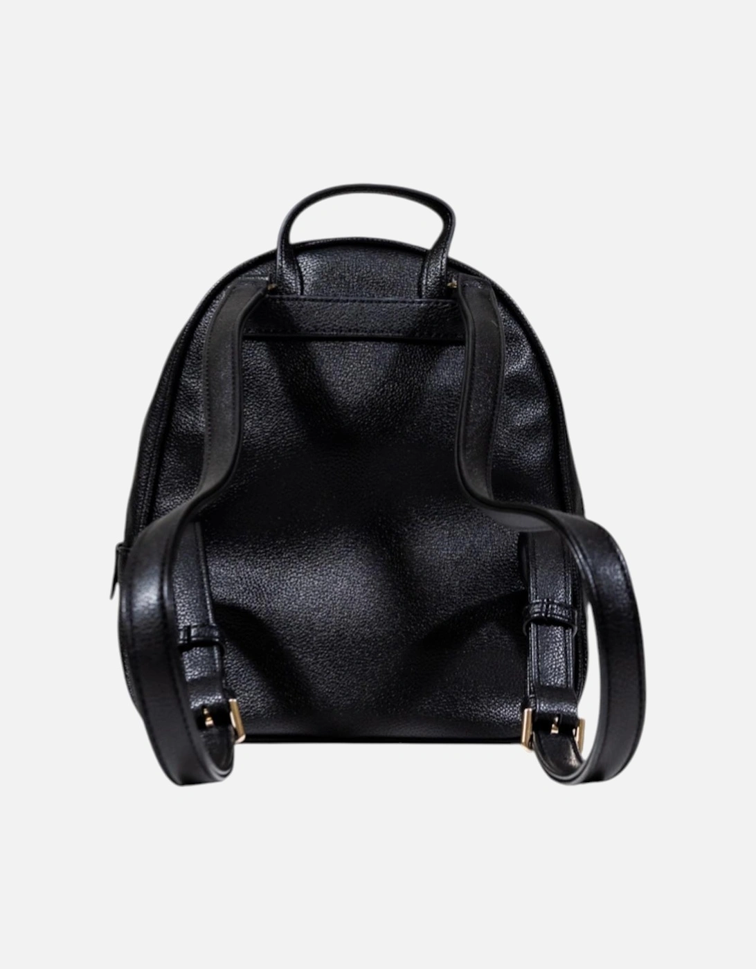 Rucksack with Zip Fastening in Polyurethane Women - Black Bags