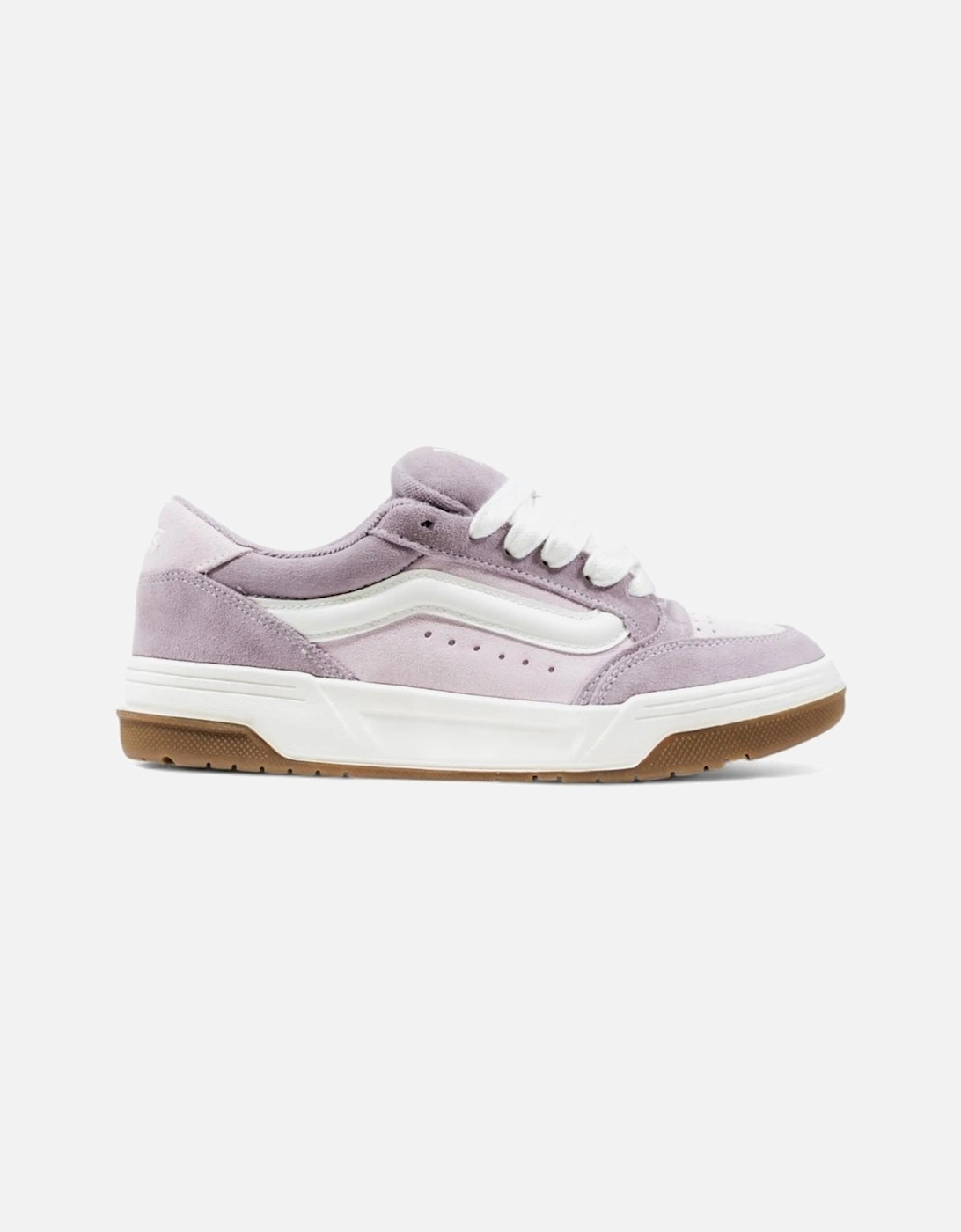 Slip-On Sporty Leather Sneakers Women - Purple, 4 of 3