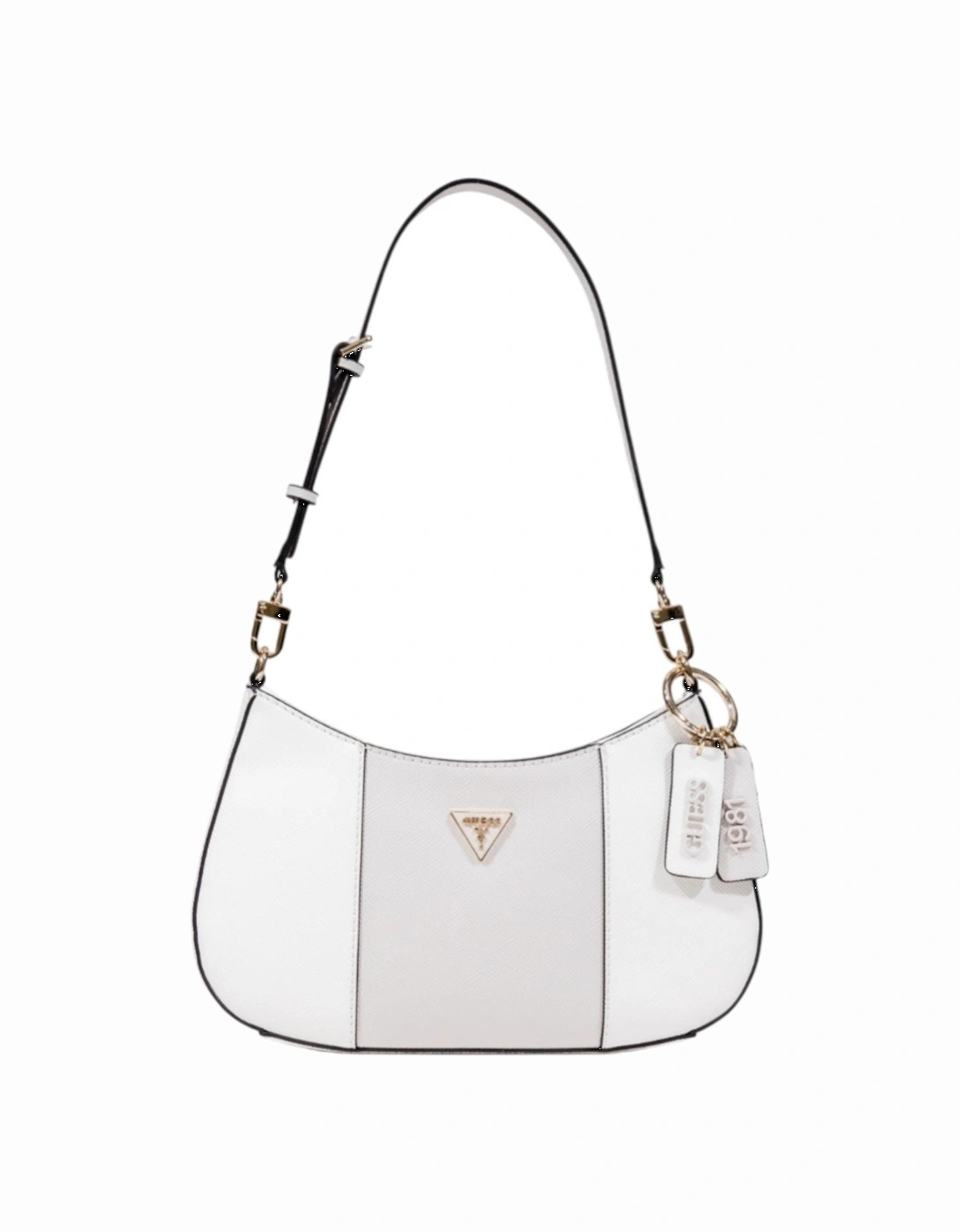 Zip Fastening Polyurethane Bag Women - White, 4 of 3
