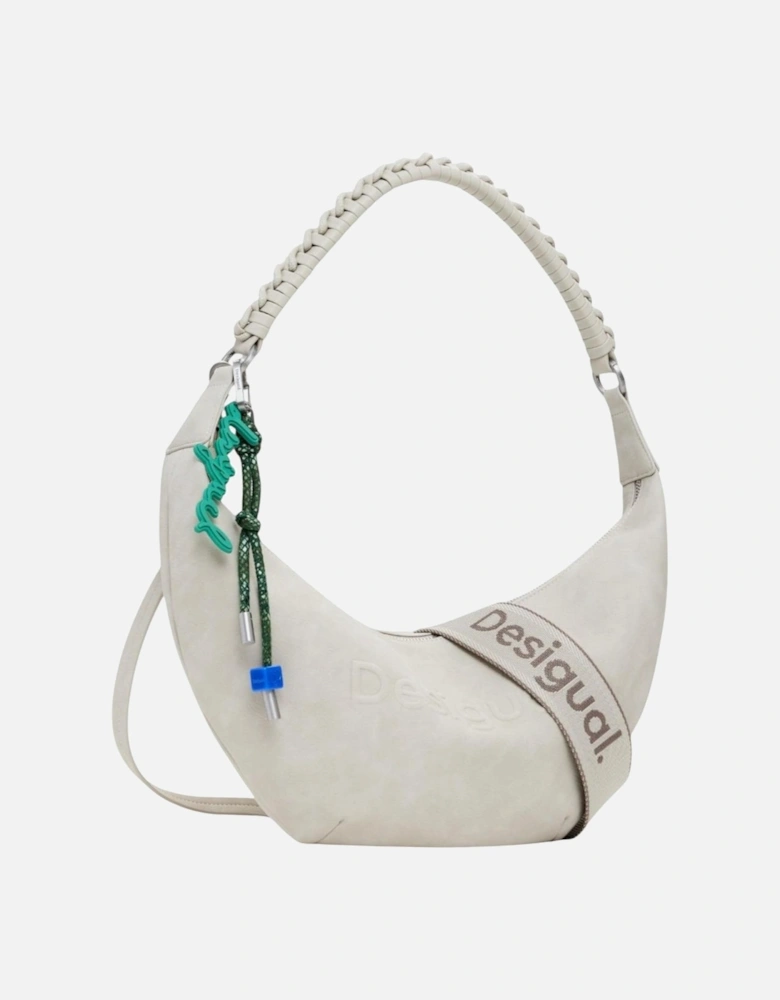 Chic Zip Closure Polyurethane Bag Women - White