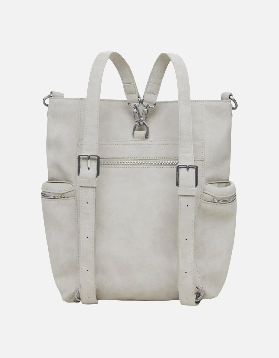 Designer Tote Bag with Zip Fastening Women - Grey