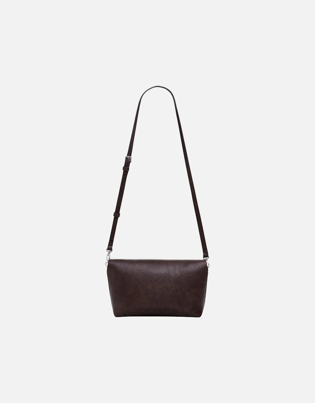 Stylish Patterned Shoulder Bag Women - Brown