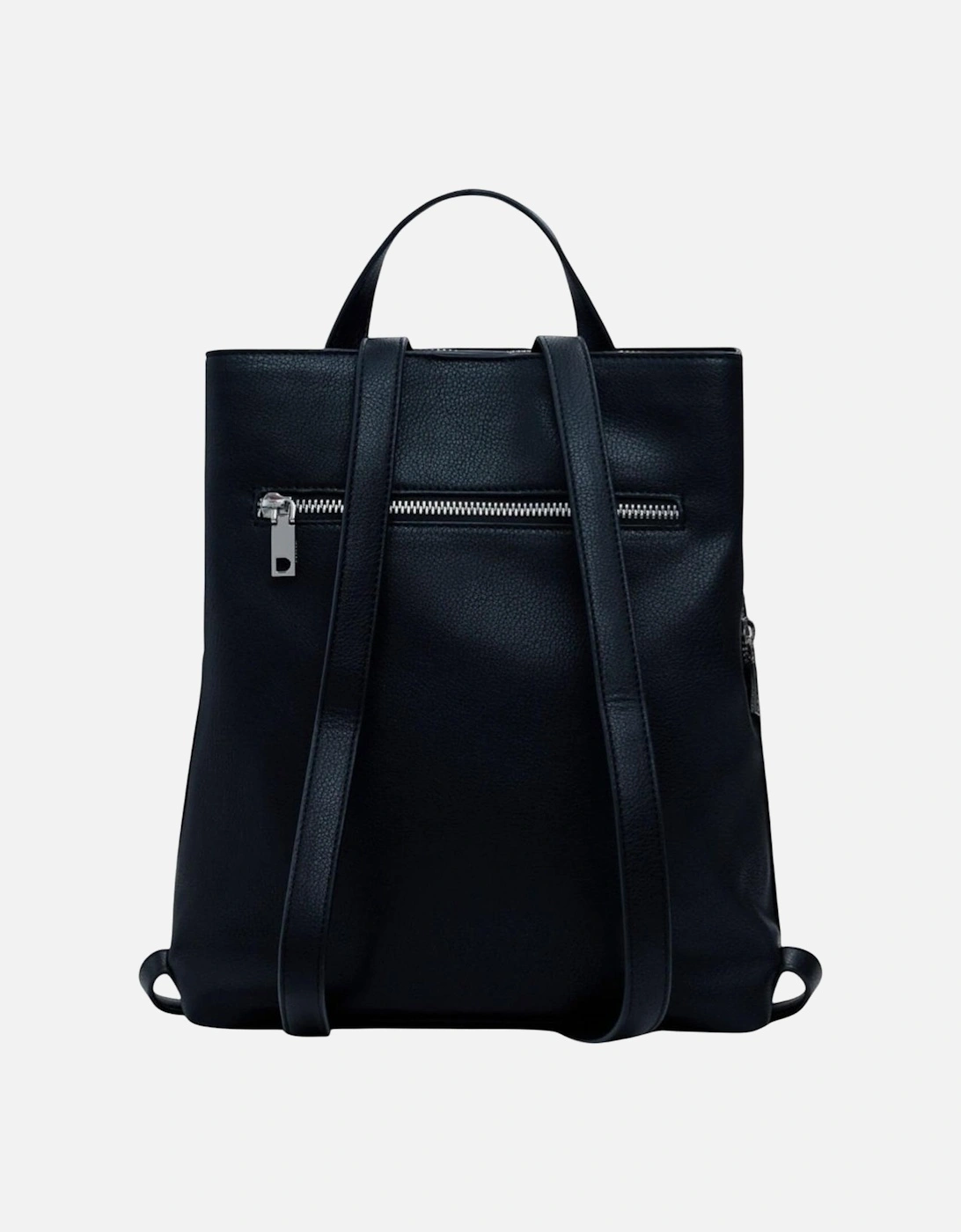 Elegant Polyurethane Tote Bag Women - Black
