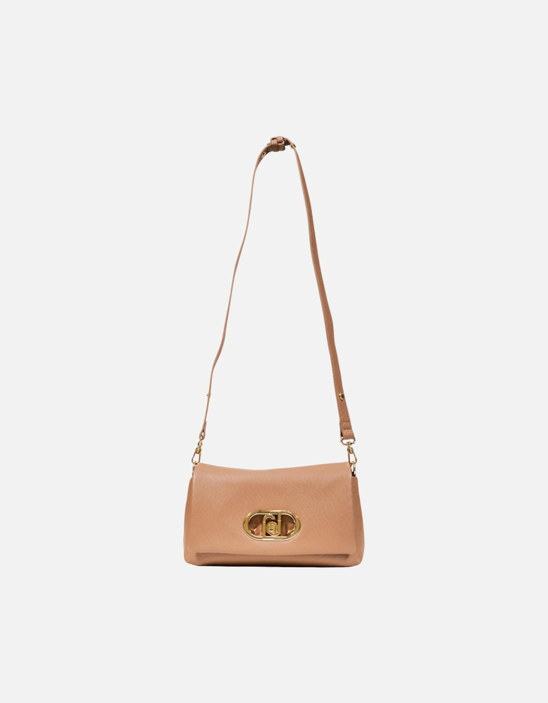 Elegant Shoulder Bag in Polyurethane Women - Beige