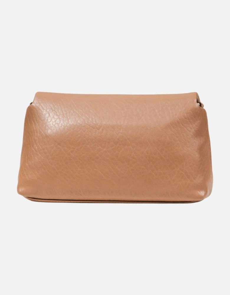 Elegant Shoulder Bag in Polyurethane Women - Beige