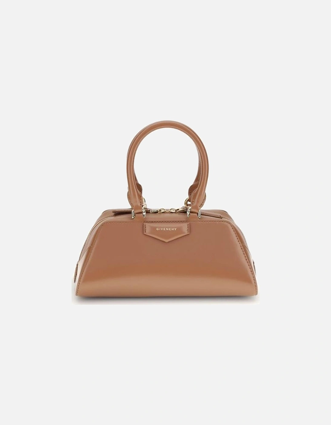 Antigona East West Mini Handbag with Gold Details Women - Brown, 5 of 4