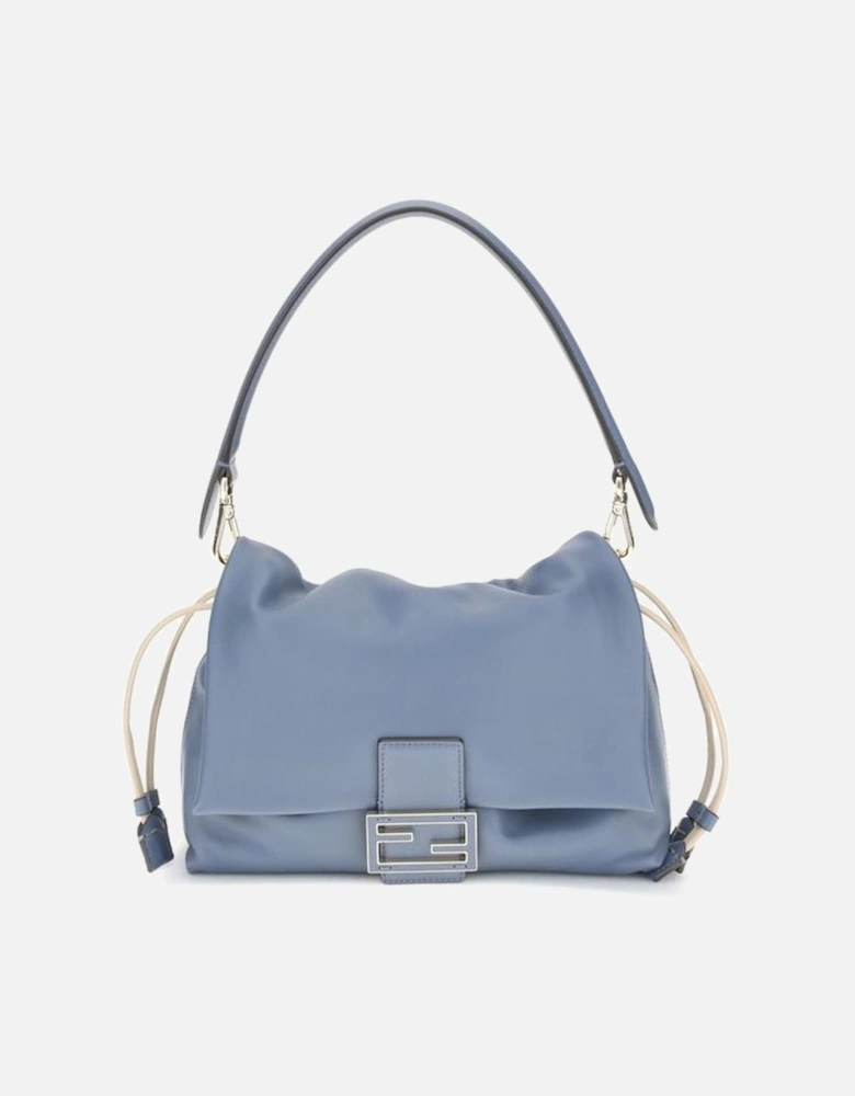 Elegant Shoulder Bag Women - Light Blue