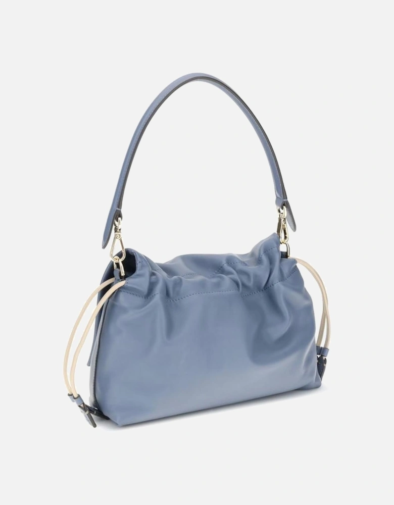 Elegant Shoulder Bag Women - Light Blue