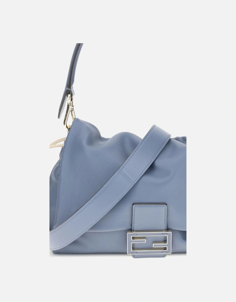 Elegant Shoulder Bag Women - Light Blue