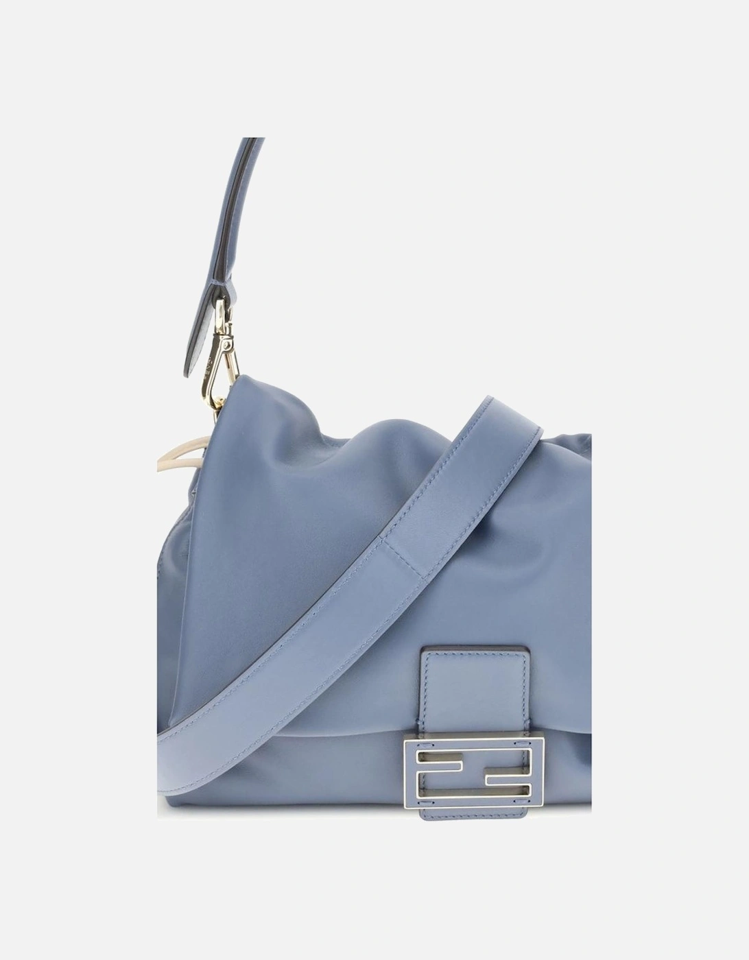 Elegant Shoulder Bag Women - Light Blue