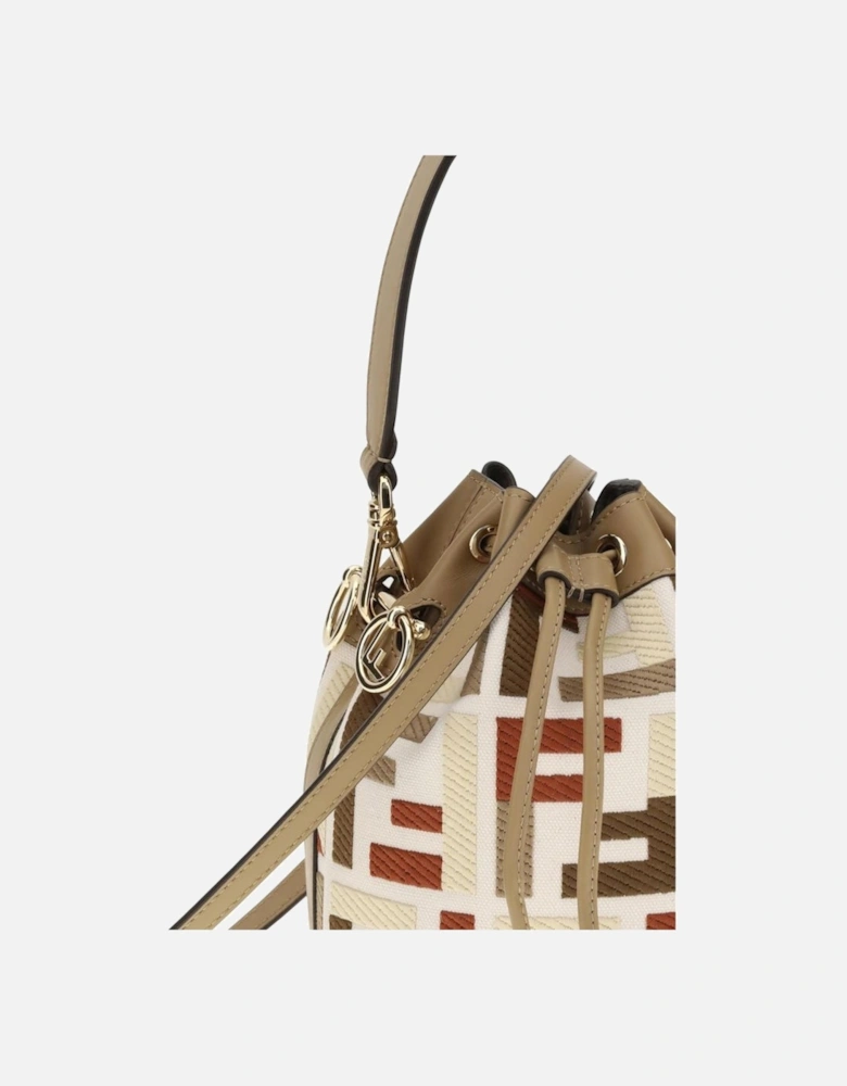 Leather Quilted Shoulder Bag Women - Multicolor