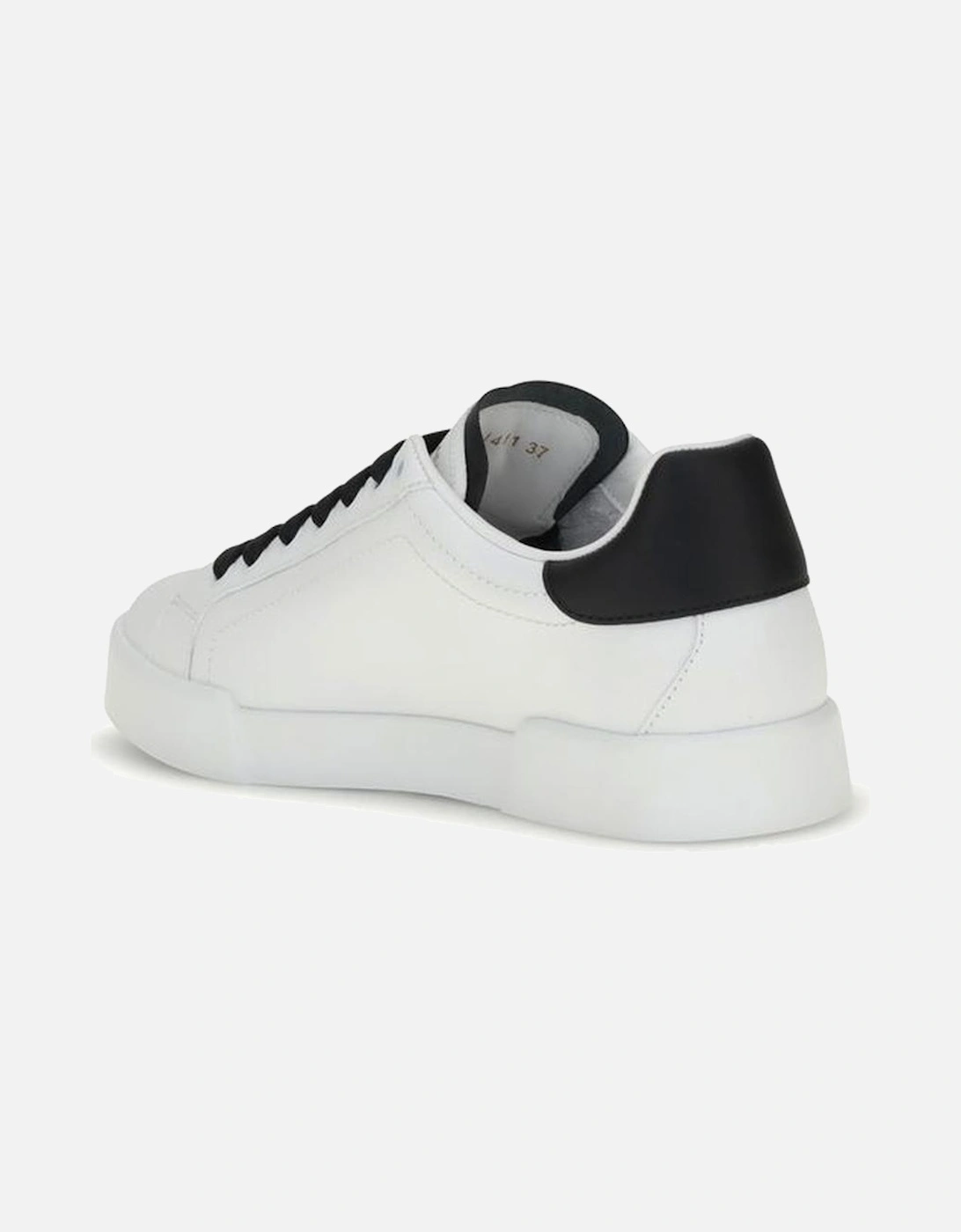Leather Ankle Strap Sandals with Block Heel Women - White Sneakers