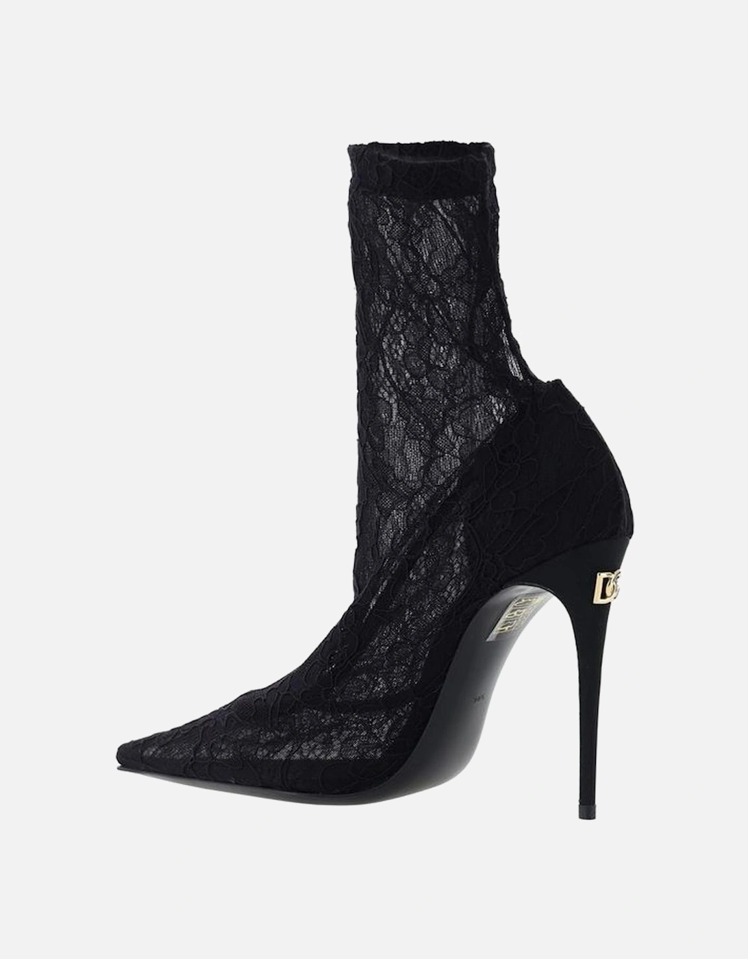 Calfskin Slingback Pumps with Stiletto Heel Women - Black