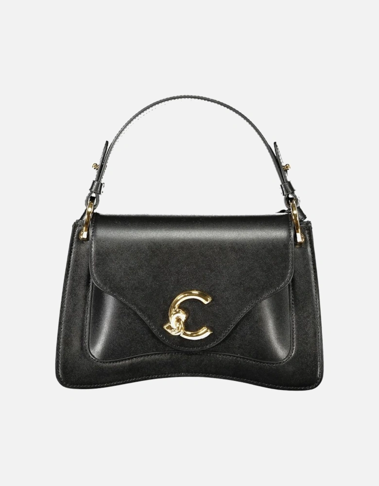 Lace-Up Leather High-Top Sneakers Women - Black Handbags