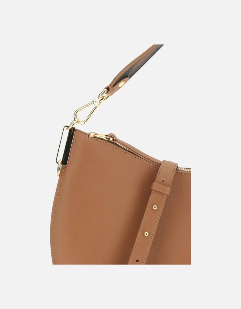 Sun Up Shoulder Bag with Zip Closure Women - Beige