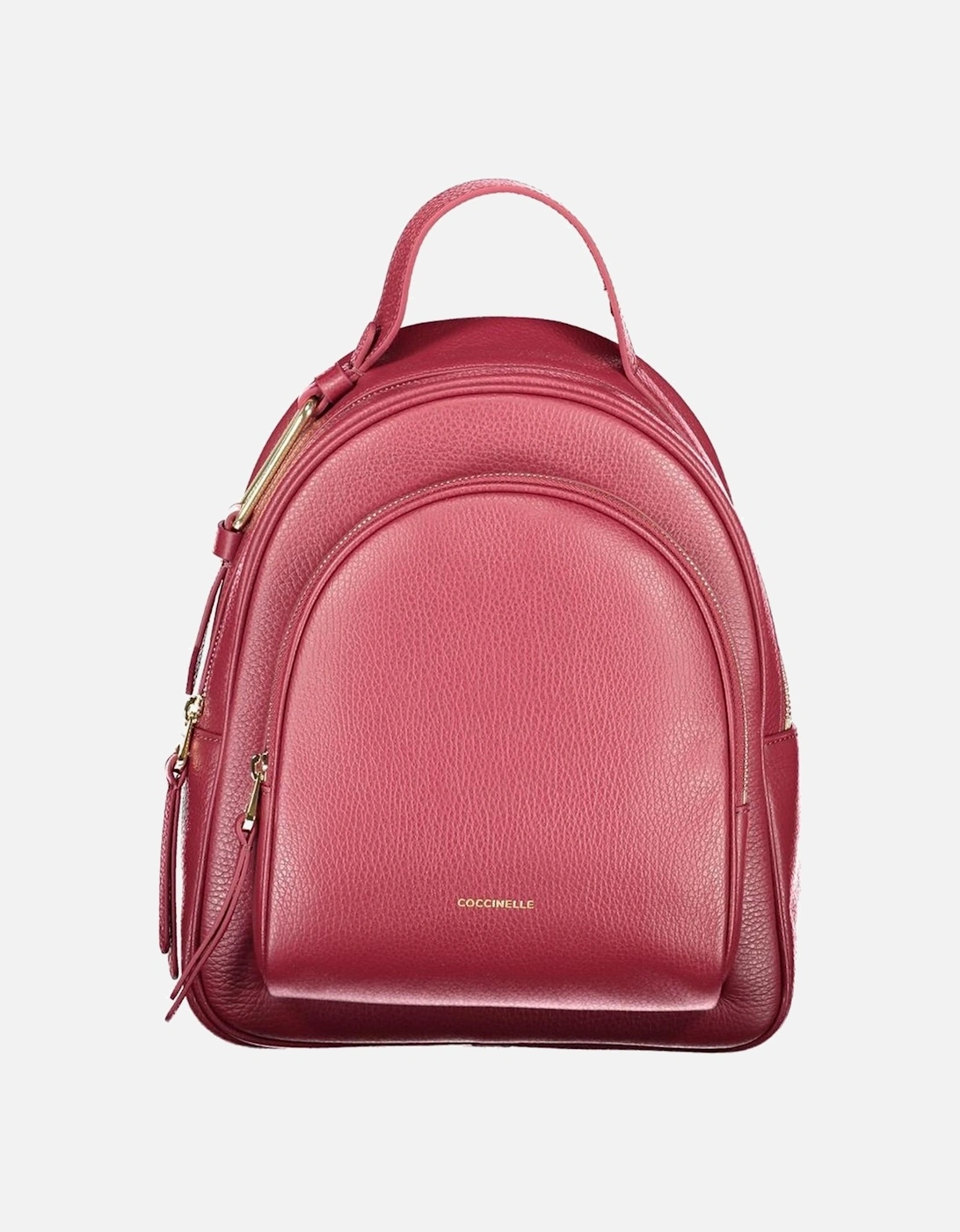 Leather Ankle Boots with Block Heel Women - Purple Backpacks, 4 of 3