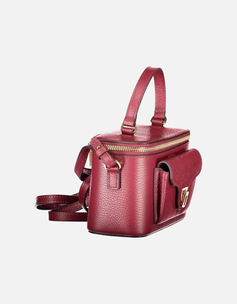 Cotton Straight-Leg Trousers with Side Pockets Women - Purple Handbags