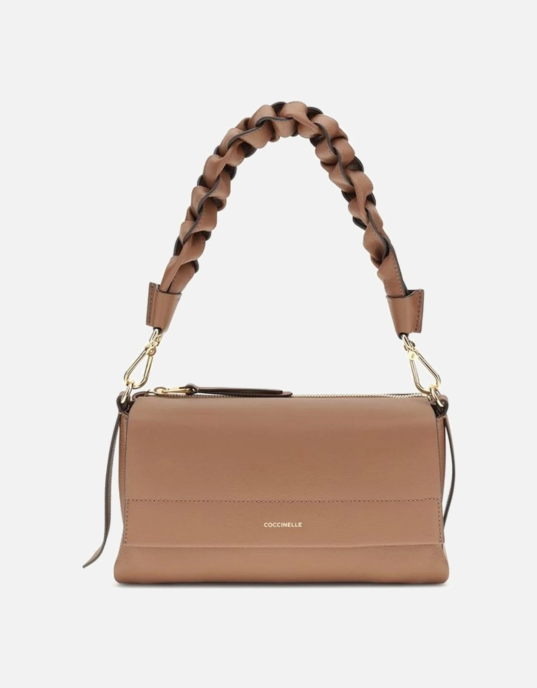 Boheme Soft Leather Shoulder Bag Women - Beige, 5 of 4