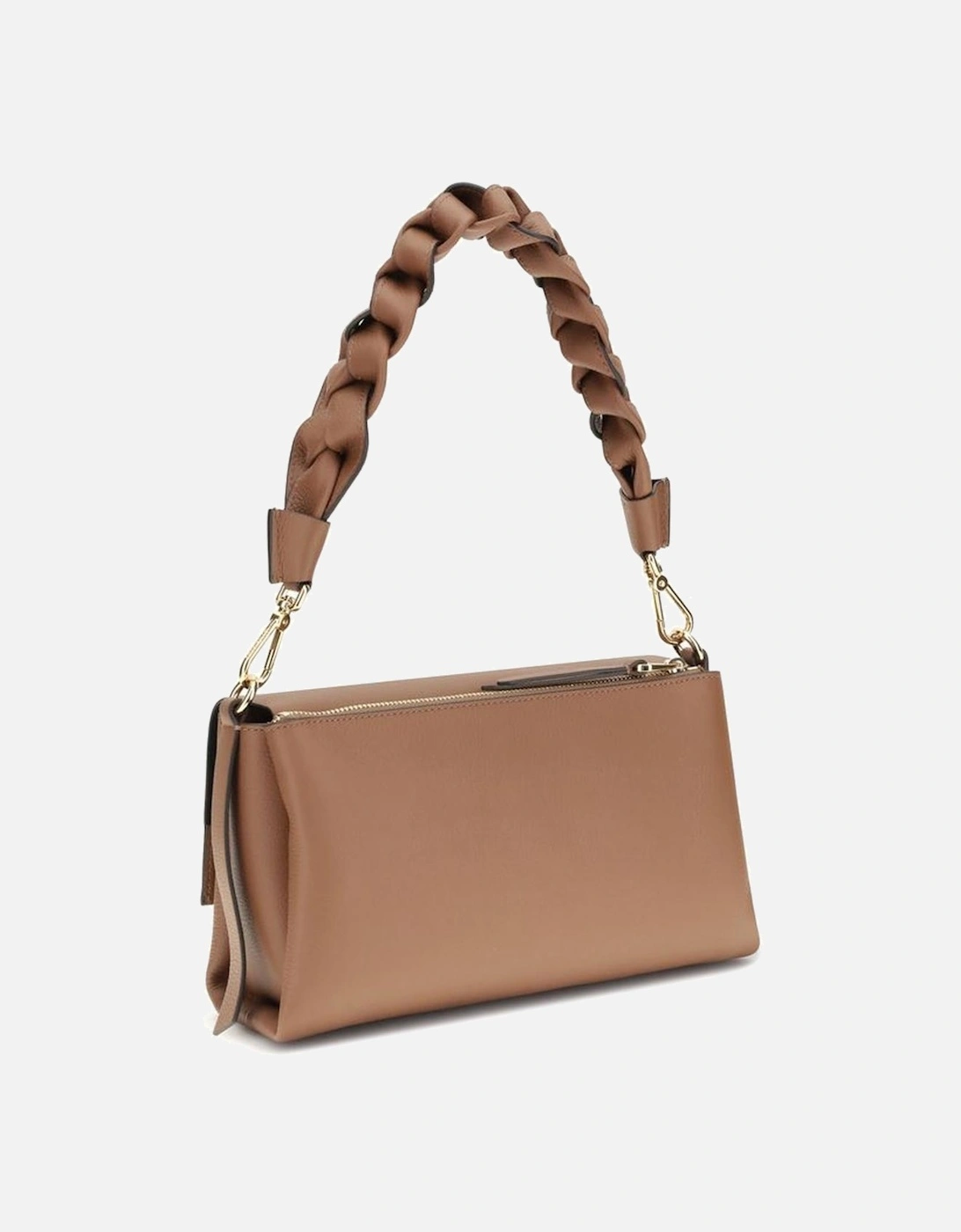 Boheme Soft Leather Shoulder Bag Women - Beige