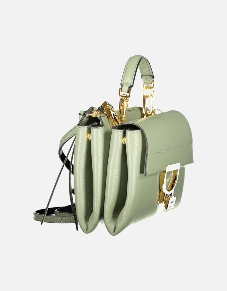 Leather Buckle Strap Ankle Boots Women - Green Handbags