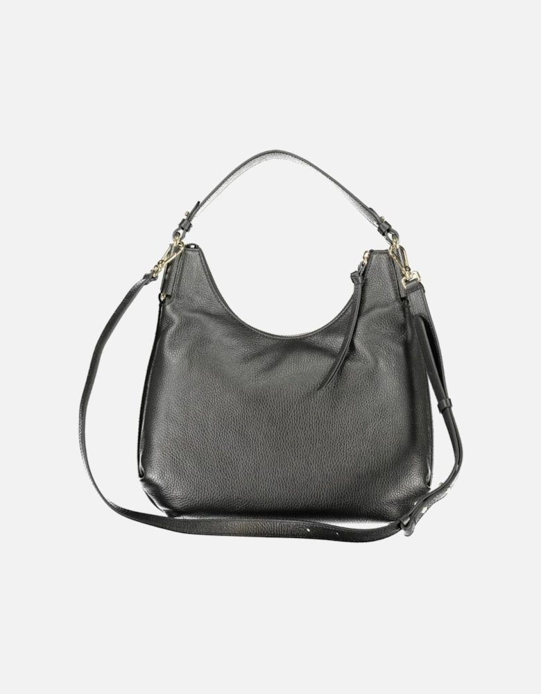 Leather Quilted Chain Shoulder Bag Women - Black Handbags