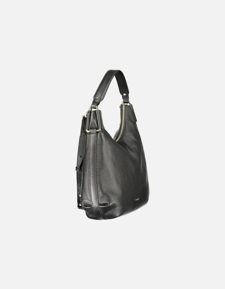 Leather Quilted Chain Shoulder Bag Women - Black Handbags