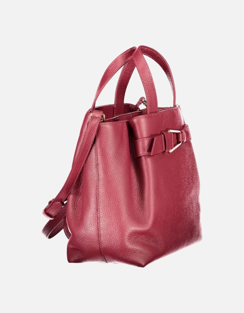 Leather Strap Buckle Ankle Boots Women - Purple Handbags