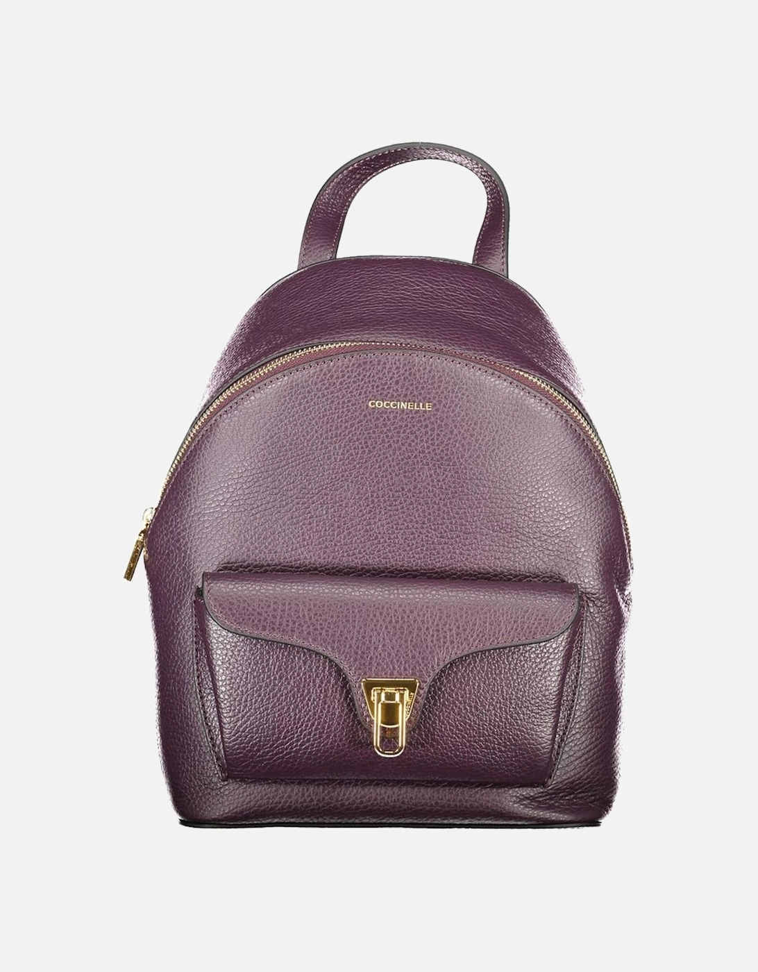 Leather Biker Jacket with Zip Detailing Women - Purple Backpacks, 4 of 3