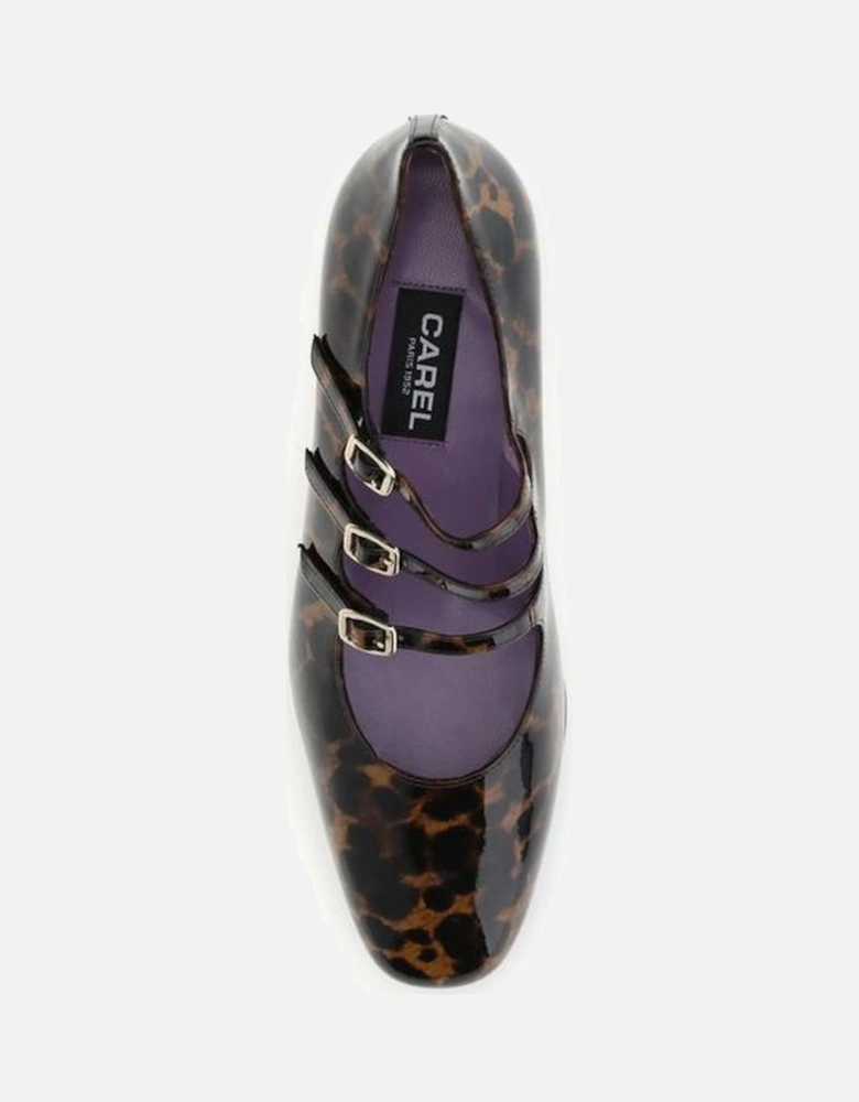 Low-Top Leather Sneakers with Lace-Up Detailing Women - Multicolor