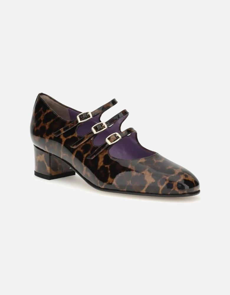 Low-Top Leather Sneakers with Lace-Up Detailing Women - Multicolor