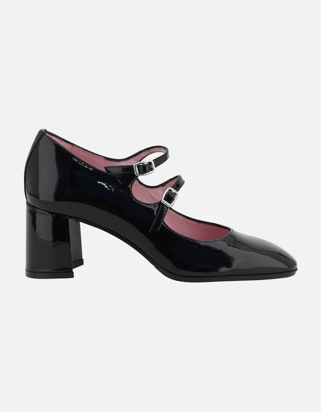 Leather Ankle Boots with Block Heel Women - Black Pumps, 7 of 6