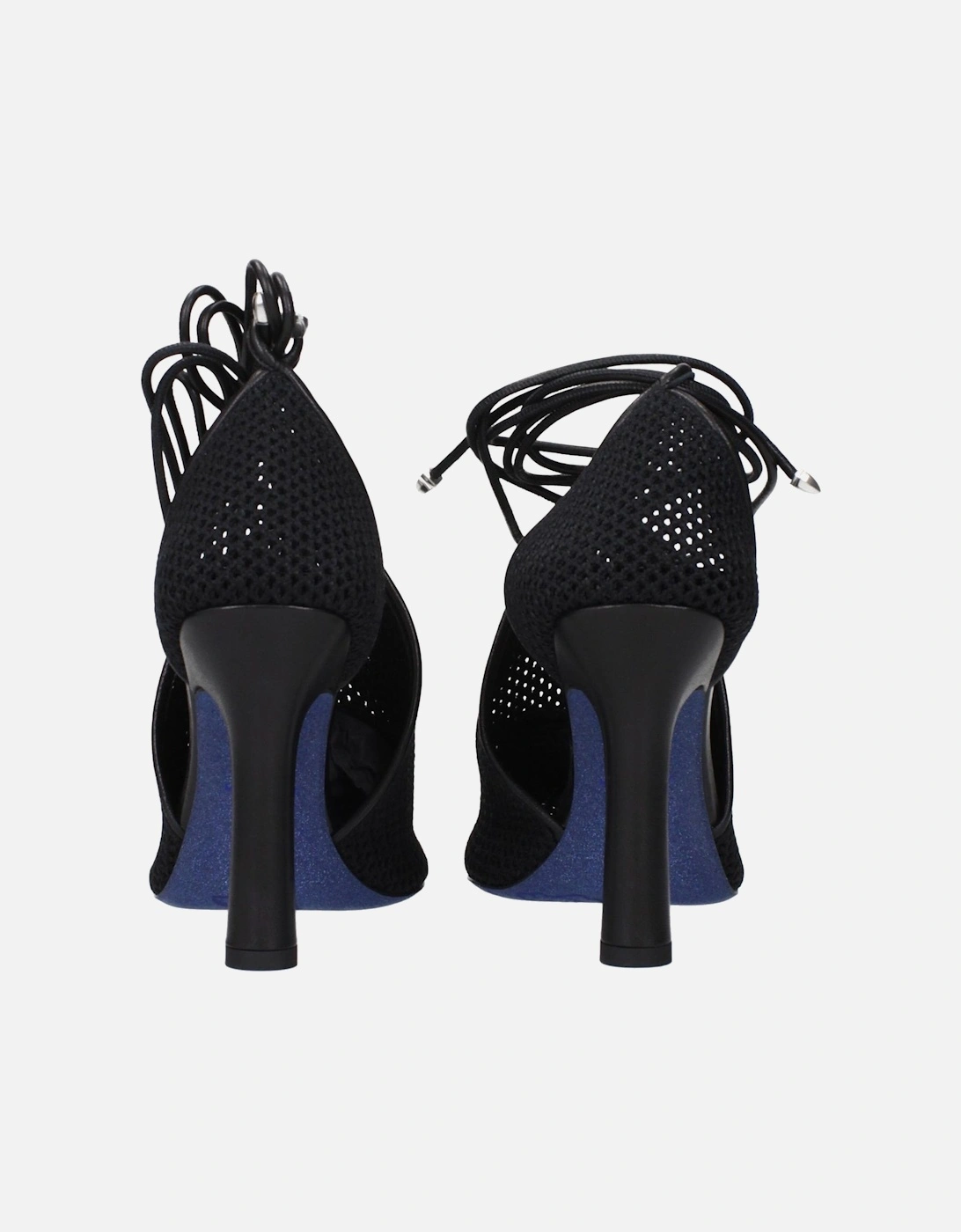 Leather Platform Ankle Boots with Zipper Detailing Women - Black